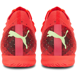 PUMA Future Z 3.4 IT Hallen-Fu&szlig;ballschuhe Kinder fiery coral/fizzy light/puma black/salmon 28
