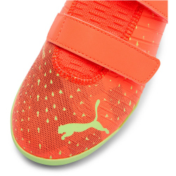 PUMA Future Z 4.4 TT Fu&szlig;ballschuhe mit Klettverschluss Kinder fiery coral/fizzy light/puma black/salmon 38