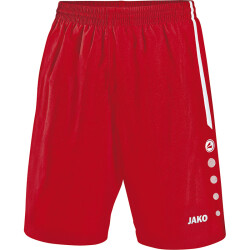 JAKO Turin Sporthose Kinder rot/weiß 116