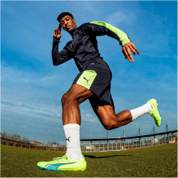 PUMA individualFINAL Training 1/4-Zip-Top Herren parisian night/fizzy light L