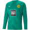 PUMA BVB Borussia Dortmund langarm Torwarttrikot 2022/23 mit Sponsor Herren pepper green XL