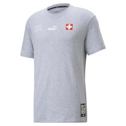PUMA SFV Schweiz ftblCULTURE T-Shirt Herren medium gray...