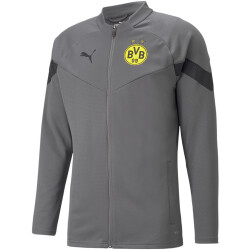 PUMA BVB Borussia Dortmund Trainingsjacke Herren smoked...