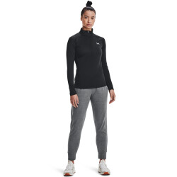 UNDER ARMOUR Tech Solid 1/2-Zip langarm Trainingsshirt Damen