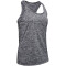 UNDER ARMOUR Tech Twist Tanktop Damen 001 - black/metallic silver XS