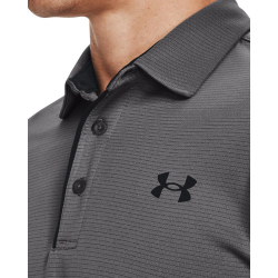 UNDER ARMOUR Tech Poloshirt Herren 040 - graphite/black/black S