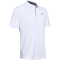 UNDER ARMOUR Tech Poloshirt Herren 100 - white/graphite/graphite XL/T