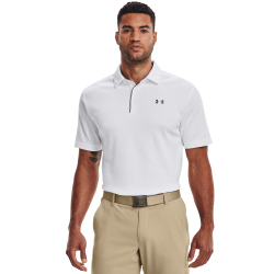 UNDER ARMOUR Tech Poloshirt Herren 100 - white/graphite/graphite 3XL