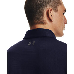 UNDER ARMOUR Tech Poloshirt Herren 410 - midnight navy/graphite/graphite S