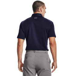 UNDER ARMOUR Tech Poloshirt Herren 410 - midnight navy/graphite/graphite M