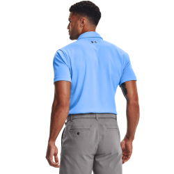 UNDER ARMOUR Tech Poloshirt Herren 475 - carolina blue/graphite blue/pitch gray XXL