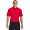 UNDER ARMOUR Tech Poloshirt Herren 600 - red/graphite/graphite S