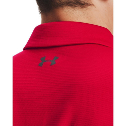 UNDER ARMOUR Tech Poloshirt Herren 600 - red/graphite/graphite M