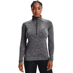 UNDER ARMOUR Tech 1/2-Zip langarm Sweatshirt Damen 010 -...