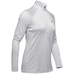 UNDER ARMOUR Tech 1/2-Zip langarm Sweatshirt Damen 014 -...