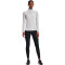 UNDER ARMOUR Tech 1/2-Zip langarm Sweatshirt Damen 014 - halo gray/halo gray/metallic silver XS