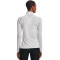 UNDER ARMOUR Tech 1/2-Zip langarm Sweatshirt Damen 014 - halo gray/halo gray/metallic silver XS
