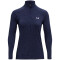 UNDER ARMOUR Tech 1/2-Zip langarm Sweatshirt Damen 410 - midnight navy/cadet/metallic silver M