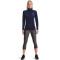 UNDER ARMOUR Tech 1/2-Zip langarm Sweatshirt Damen 410 - midnight navy/cadet/metallic silver M