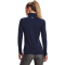 UNDER ARMOUR Tech 1/2-Zip langarm Sweatshirt Damen 410 - midnight navy/cadet/metallic silver L