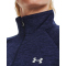 UNDER ARMOUR Tech 1/2-Zip langarm Sweatshirt Damen 410 - midnight navy/cadet/metallic silver L