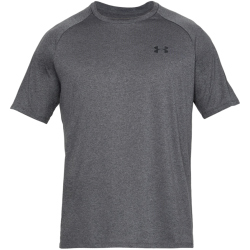 UNDER ARMOUR Tech 2.0 Trainingsshirt Herren 090 - carbon heather/black S