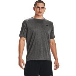 UNDER ARMOUR Tech 2.0 Trainingsshirt Herren 090 - carbon heather/black S