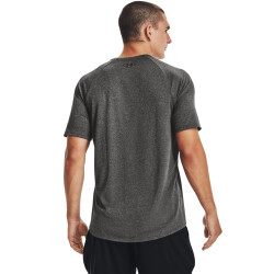 UNDER ARMOUR Tech 2.0 Trainingsshirt Herren 090 - carbon heather/black XXL