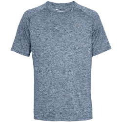 UNDER ARMOUR Tech 2.0 Trainingsshirt Herren 409 - academy/steel L/T