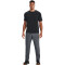 UNDER ARMOUR Sportstyle Left Chest Trainingsshirt Herren 001 - black/black XL/T