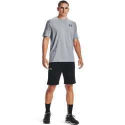 UNDER ARMOUR Sportstyle Left Chest Trainingsshirt Herren 036 - steel light heather/black XS