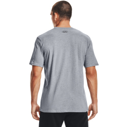 UNDER ARMOUR Sportstyle Left Chest Trainingsshirt Herren 036 - steel light heather/black XS