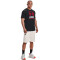 UNDER ARMOUR GL Foundation T-Shirt Herren 001 - black/white/red L/T