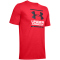 UNDER ARMOUR GL Foundation T-Shirt Herren 602 - red/white/black L/T
