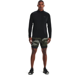 UNDER ARMOUR Tech 2.0 Sweatshirt mit 1/2-Zip 001 - black/charcoal L/T