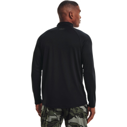 UNDER ARMOUR Tech 2.0 Sweatshirt mit 1/2-Zip 001 - black/charcoal L/T