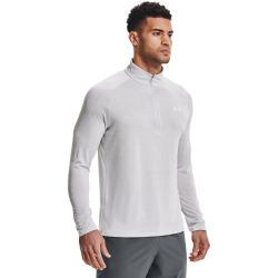 UNDER ARMOUR Tech 2.0 Sweatshirt mit 1/2-Zip 014 - halo gray/white S