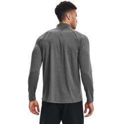 UNDER ARMOUR Tech 2.0 Sweatshirt mit 1/2-Zip 090 - carbon heather/black XS