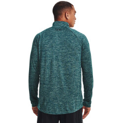 UNDER ARMOUR Tech 2.0 Sweatshirt mit 1/2-Zip 716 - tourmaline teal/black M