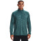 UNDER ARMOUR Tech 2.0 Sweatshirt mit 1/2-Zip 716 - tourmaline teal/black M