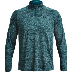 UNDER ARMOUR Tech 2.0 Sweatshirt mit 1/2-Zip 716 - tourmaline teal/black XL
