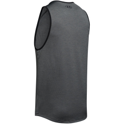 UNDER ARMOUR Tech 2.0 Tanktop Herren 013 - pitch gray/black S