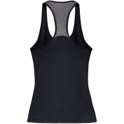 UNDER ARMOUR HeatGear Armour Racer Tanktop Damen 001 - black/metallic silver XL