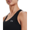 UNDER ARMOUR HeatGear Armour Racer Tanktop Damen 001 - black/metallic silver XL