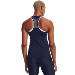 UNDER ARMOUR HeatGear Armour Racer Tanktop Damen 410 - midnight navy/metallic silver M