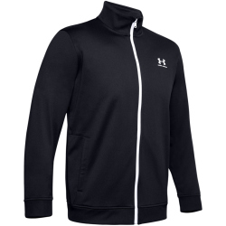 UNDER ARMOUR Sportstyle Jacke aus Trikotstoff Herren 002 - black/onyx white S
