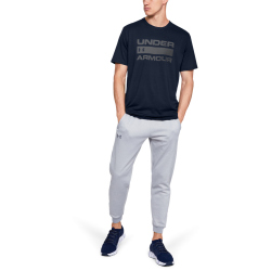 UNDER ARMOUR Team Issue Wordmark Trainingsshirt Herren 408 - academy/graphite S