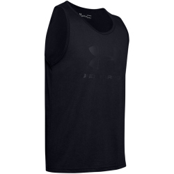 UNDER ARMOUR Sportstyle Logo Tanktop Herren 001 - black/black/black M