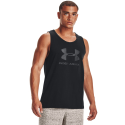 UNDER ARMOUR Sportstyle Logo Tanktop Herren 001 - black/black/black M