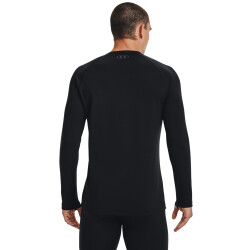 UNDER ARMOUR ColdGear Base 3.0 langarm Funktionsshirt Herren 001 - black/pitch gray S